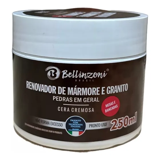 Renovador De Marmore 250ml Para Dar Brilho Marmore E Granito