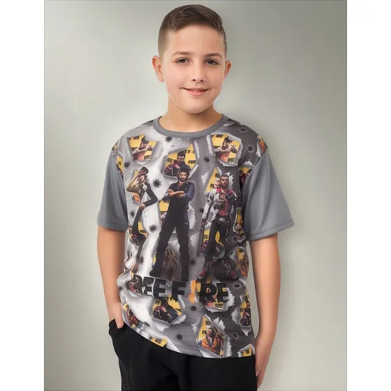 Camiseta Infantil Free Fire