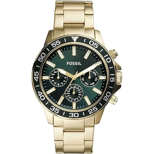 Bannon Reloj Multifunción De Acero Inoxidable Dorado