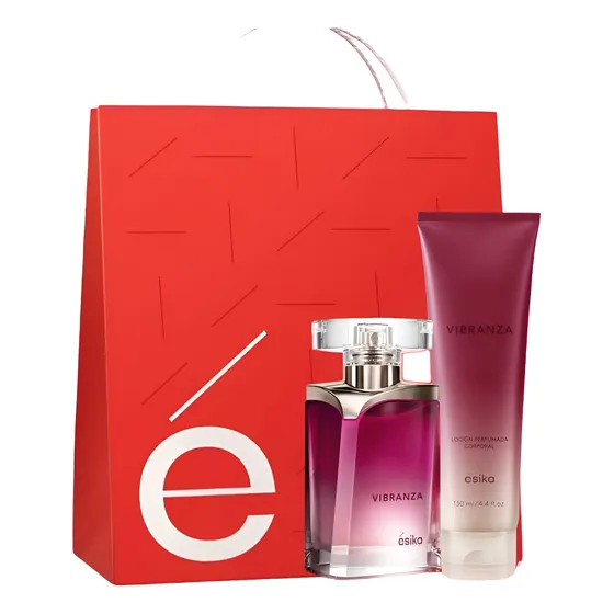 Perfume Vibranza 45ml+loción Perfumada Esika Oriental Dulce