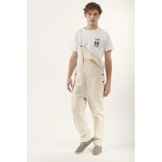 Jardinero Regular Fit Hombre Lee White Adam
