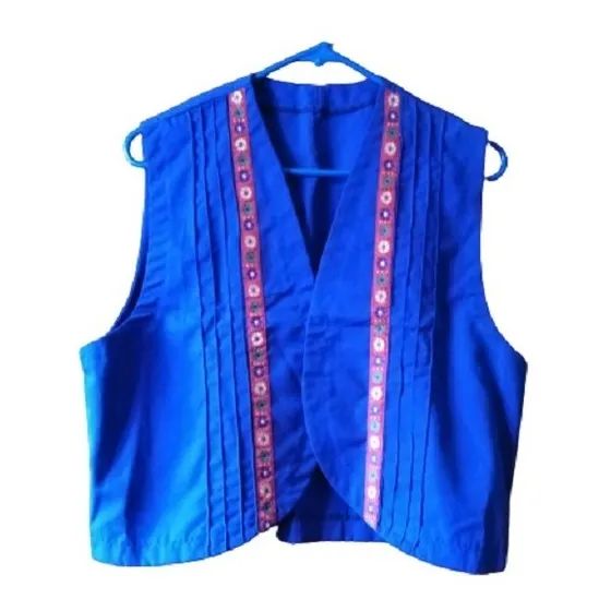 Chalecos Tableados Para Gauchos Con Cinta Decorativa