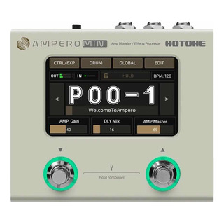Pedaleira Hotone Ampero Mini Pedaleira Hotone Ampero Mini