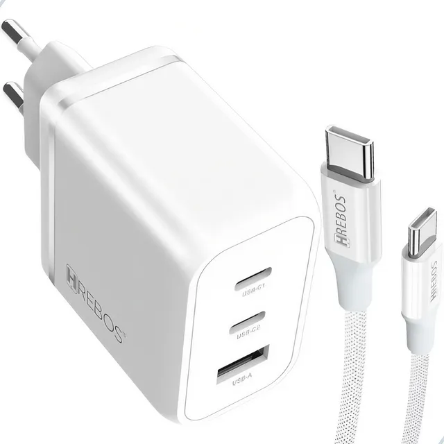 Carregador Smartphone Tablet Notebook Hyper Charger 65w Pro