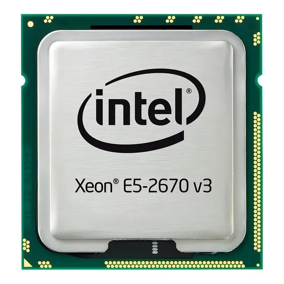Processador Intel Xeon E5-2670 V3 BX80644E52670V3 de 12 núcleos e 3.1GHz de frequência