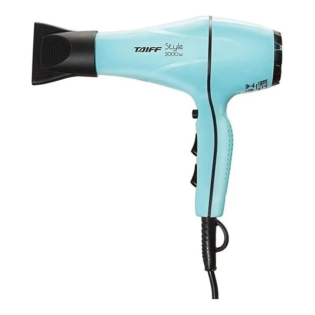 Secador De Cabelo Taiff Style Azul 2000w - 127v Secador De Cabelo Taiff Style Azul 2000w - 127v