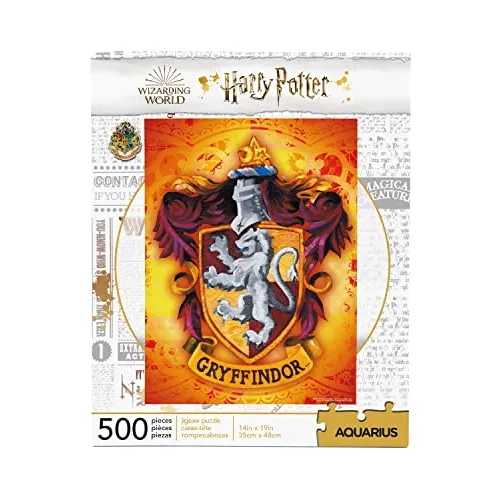 Aquarius Harry Potter Puzzle Gryffindor Crest (500 Jg67k