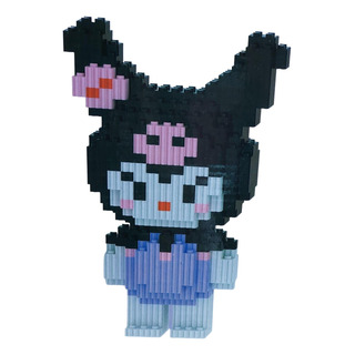Kuromi Bloques De Construcción Sanrio 3d Kawaii 1320 Pz Kuromi Bloques De Construcción Sanrio 3d Kawaii 1320 Pz