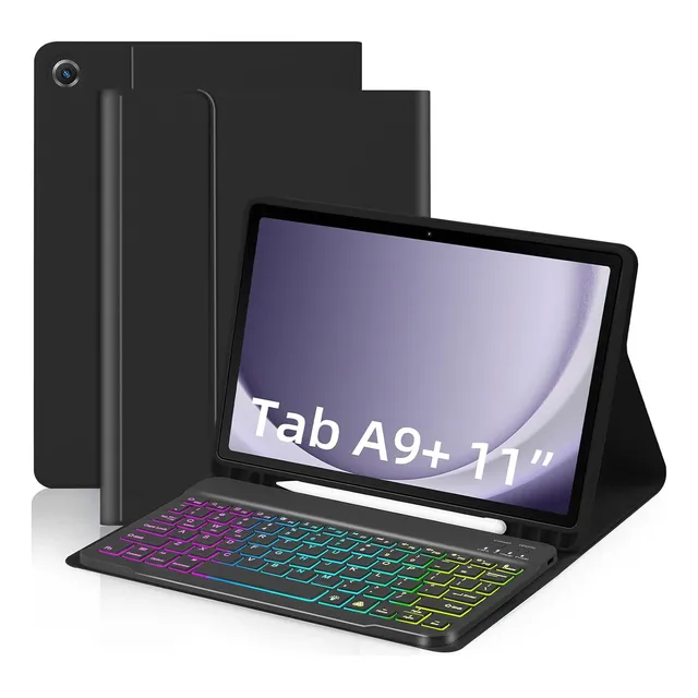 Funda Con Teclado Para Samsung Galaxy Tab A9 Plus 11...