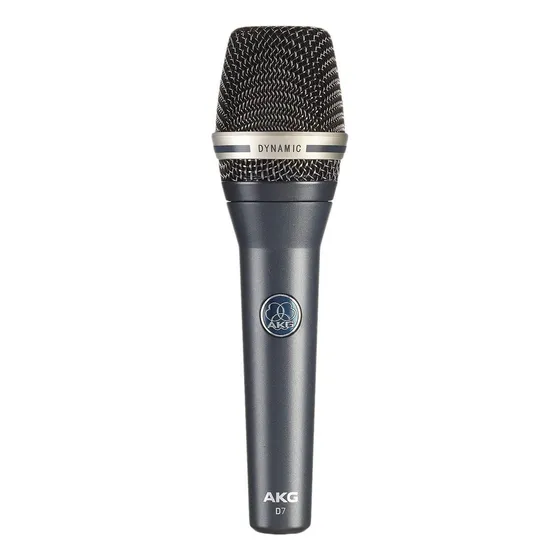Microfone AKG D7 Dinâmico Supercardióide cor azul-escuro