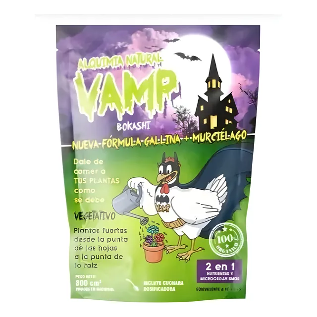 Vamp Gallina Murcielago Vege 800gr Valhalla Grow Shop