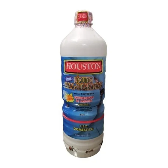 Houston Insecticida, Cucarachas Y Más. 1 Lt. Sin Atomizador