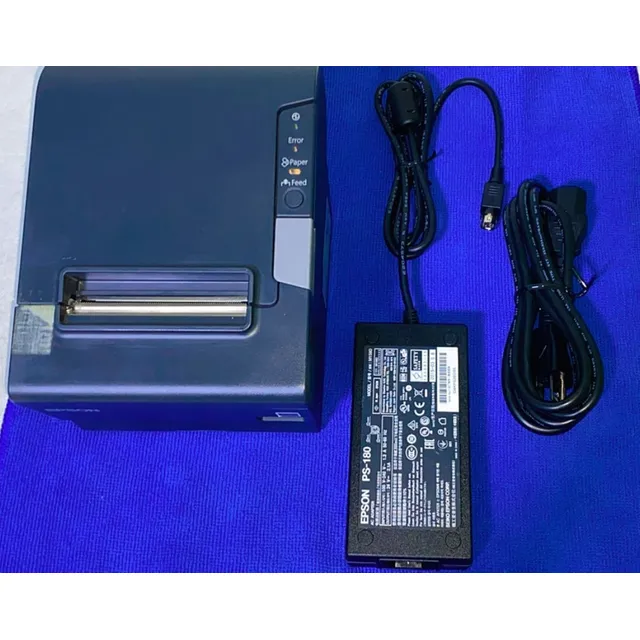 Impresora Térmica Epson Tm-t88v  Puerto Serial (seminueva) Azul Oscuro