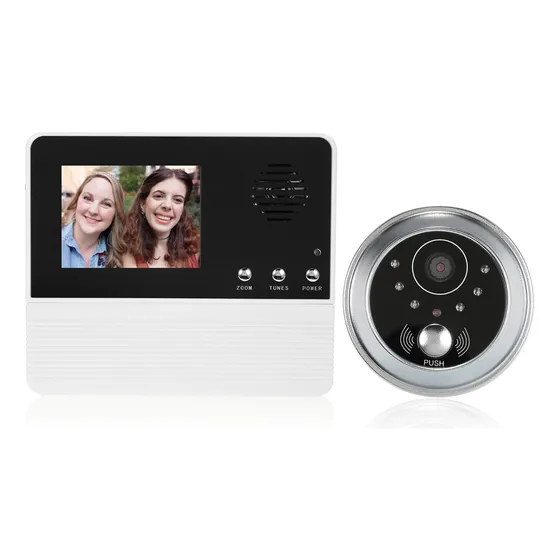 Cámara Con Mirilla Lcd Tft De 2,8 Pulgadas Y Puerta Para May