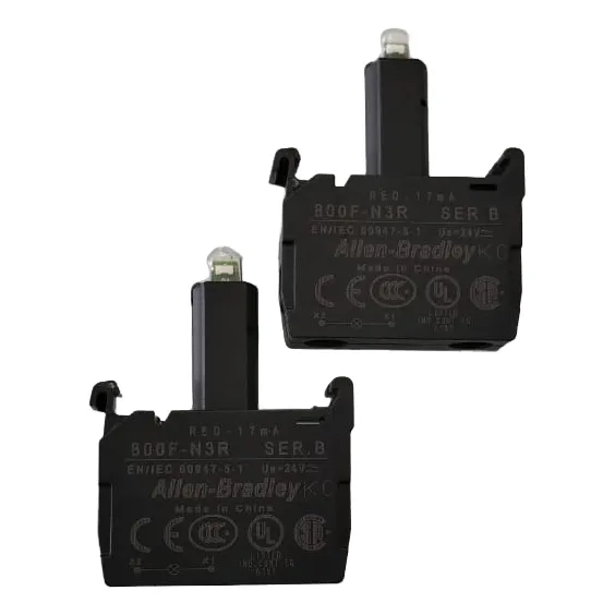 Módulo Alimentación 800f-n3r Allen-bradley Led 24v Lote 2pz