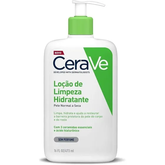 Loção De Limpeza Hidratante Facial E Corporal 473ml Cerave 