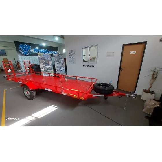 Trailer Homologado Para Dos Cuatriciclos O  Motos