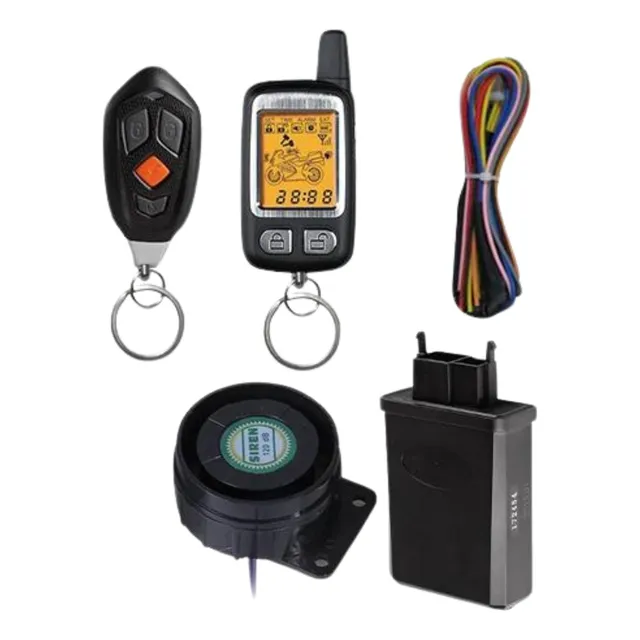 Sistema De Alarma Lm108 Spy Para Motocicleta - Bidireccional