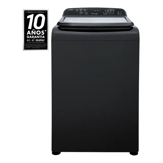 Haceb Digital LAV IVY 19 KG D NE 9002779 color negro