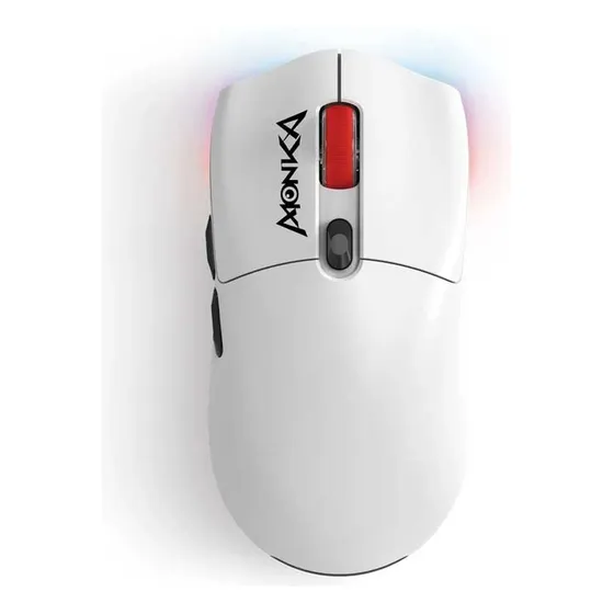 Mouse Monka G995w Guru Inalambrico 2.4g Rgb 26000 Dpi