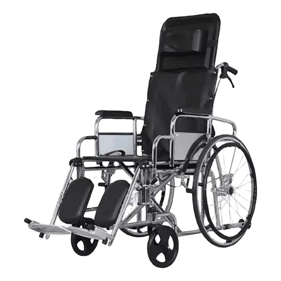 Silla De Ruedas Estándar Reclinable A 90° 180° 