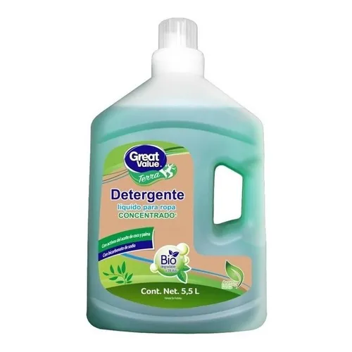 Detergente Líquido Great Value Terra 5.5l