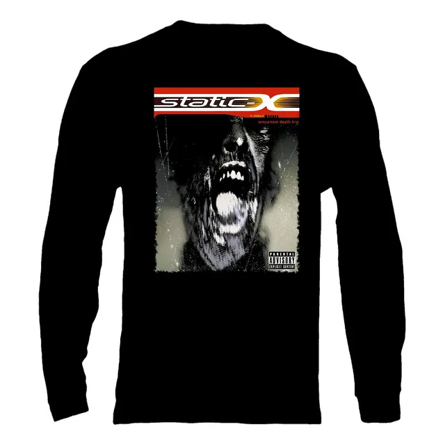 Polera Manga Larga Static X - Ver 06 - Wisconsin Death Trip