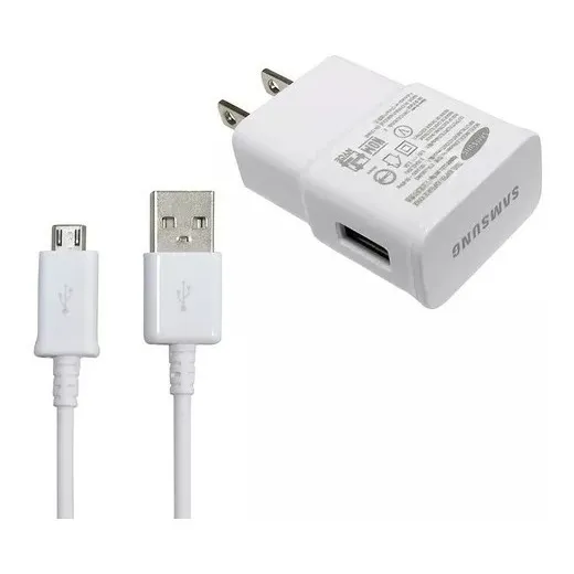 Cargador Samsung 15w 2a Carga Rápida Taco+cable