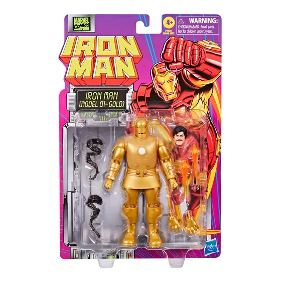 Iron Man (model 01 - Gold) -  Iron Man Retro Collection 