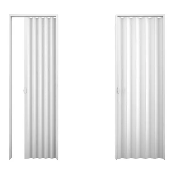 Puertas Plegables Pvc Blanca 0.70 X 2.10