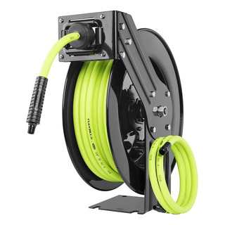 Carrete De Manguera De Aire Flexzilla L8611fz Hybrid De 3/8 Carrete De Manguera De Aire Flexzilla L8611fz Hybrid De 3/8