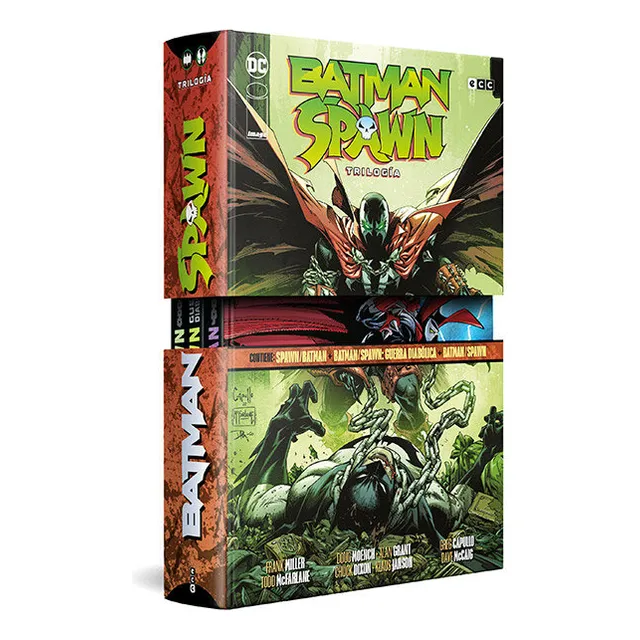 Batman Spawn Trilogia, De Frank Miller. Editorial Ecc Ediciones, Tapa Dura En Español