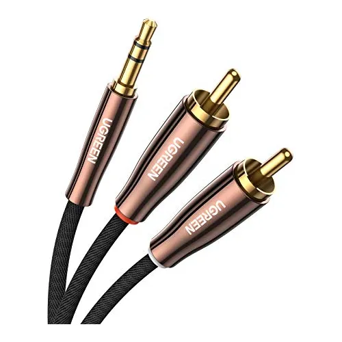 Ugreen 3.5mm A 2 Hombre Rca Adaptador De Audio De 9xnd9