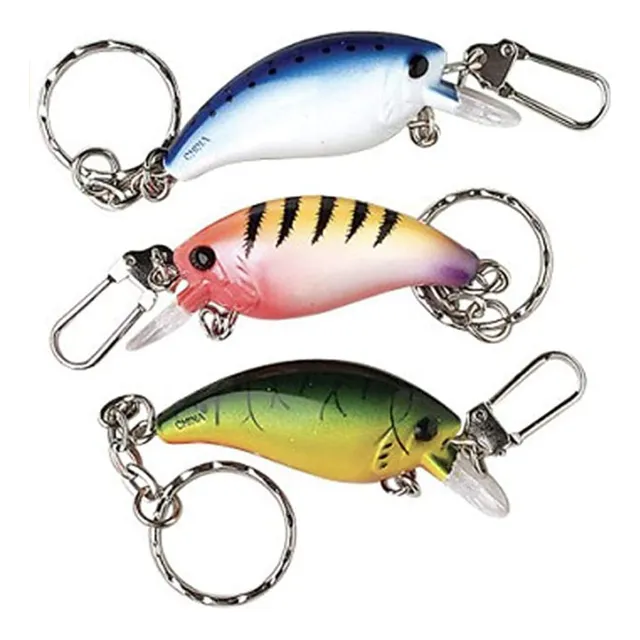 Llaveros De Señuelo De Pesca Nikki S Knick Knacks Juego De 3 Color