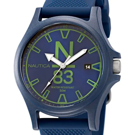 Reloj Nautica Hombre Napjss223 Azul Azul Azul