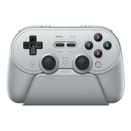 Controle joystick sem fio 8BitDo SF30 Pro cinza | MercadoLivre