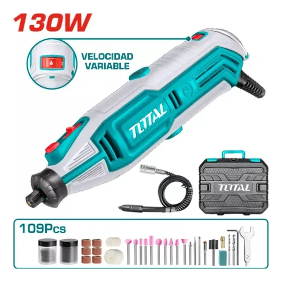 Fresadora Tipo Dremel 130w + 100 Accesorios Mini Drill