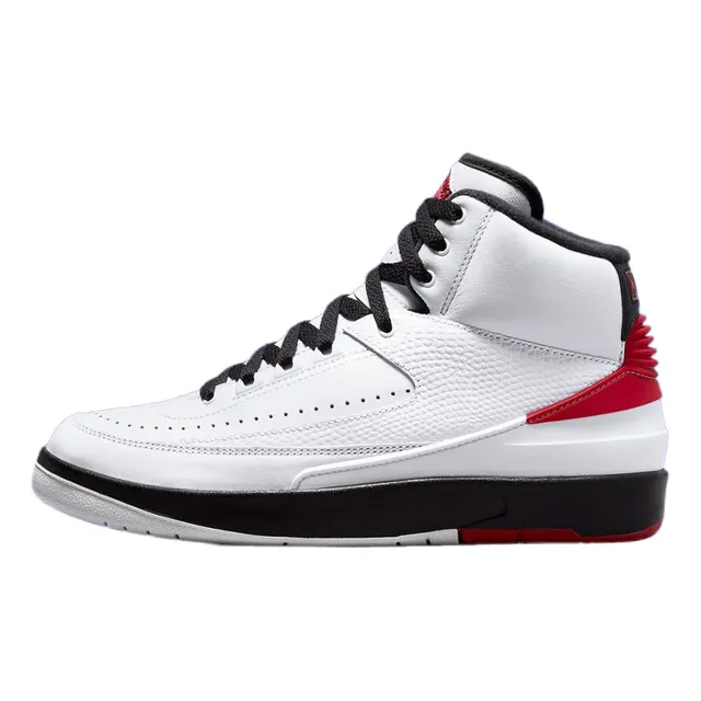 Air Jordan 2 Chicago Blanco Rojo Negro Varsity Rojo-negro