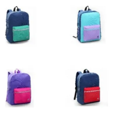 Bolso Grande Studio 1 Cb Azul - Rojo Autana Capi