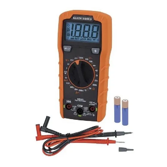 Multímetro Digital Rango Manual 600 V Mm325 Klein Tools