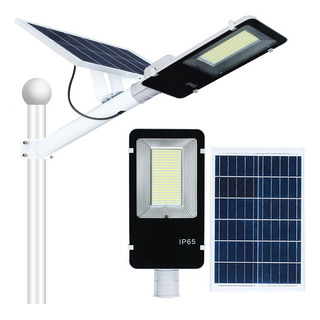 Rixme Lámpara Led Solar 300w Con Brazo Inlcuido Luminaria Suburbana Alumbrado Publico Color Negro Rixme Lámpara Led Solar 300w Con Brazo Inlcuido Luminaria Suburbana Alumbrado Publico Color Negro