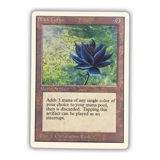 Card Magic The Gathering - Black Lotus - Ultra Rare Proxy
