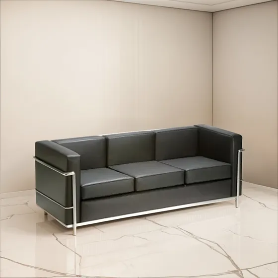 Sillon Lc2 Le Corbusier 3 Cuerpos Interior Equipamiento