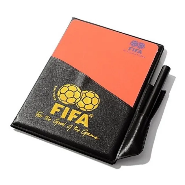 Tarjeta De Árbitro Fúbol Estuche Planilla + Lapiz - Sportex