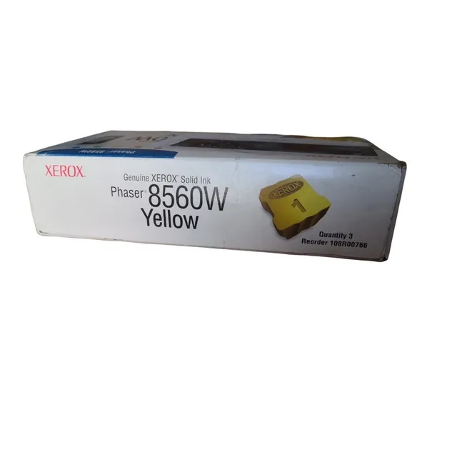 Tinta Xerox Phaser 8560w, 108r00766 Amarillo Tres Sticks