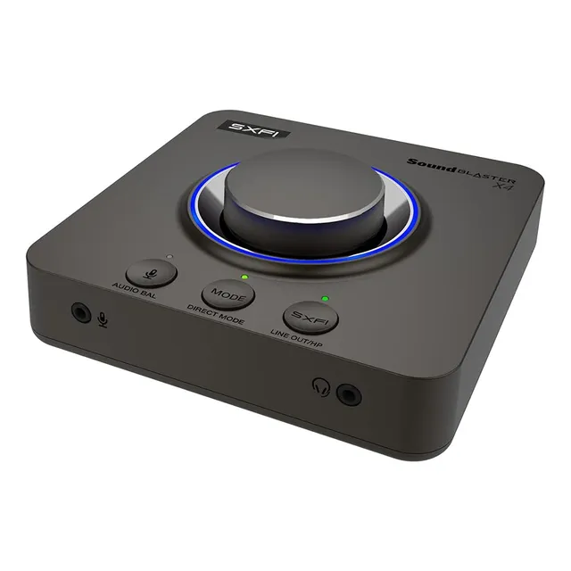 Creative Sound Blaster X4 - Tarjeta De Sonido Externa Usb Da