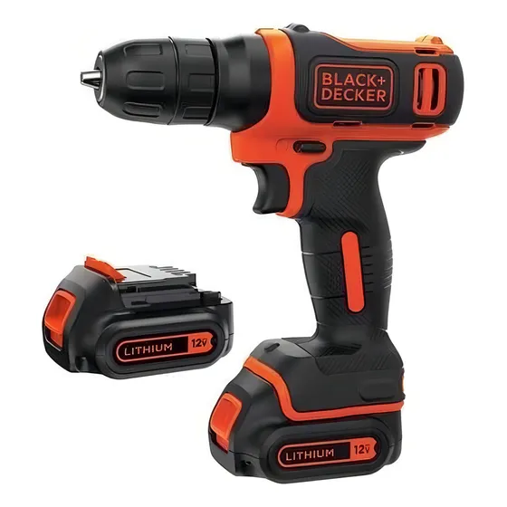 Taladro Inalambrico Black+decker 12v Lithium 3/8 In Bdcd112c
