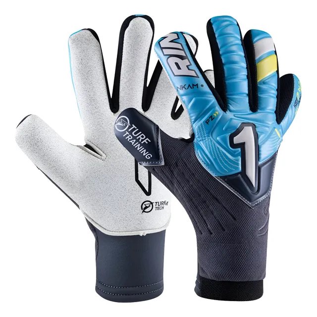 Guante De Arquero Golero Nkam Training Ad. Azul Rinat
