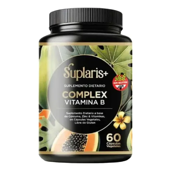 Complejo B Complex  Suplaris+ 60 Capsulas