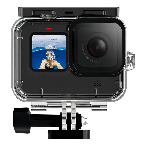 Caixa Estanque Prova D'agua Para Gopro Hero 9 10 11 Telesin